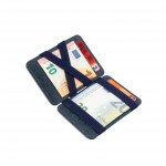 Hunterson Magic Wallet - Vegan Πορτοφόλι με RFID - Navy Μπλε (Marine)