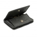 Hunterson Magic Coin Wallet - Vegan Πορτοφόλι με RFID - Γκρι/Μαύρο (Charcoal)