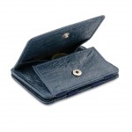 Hunterson Magic Coin Wallet - Vegan Πορτοφόλι με RFID - Navy Μπλε (Marine)